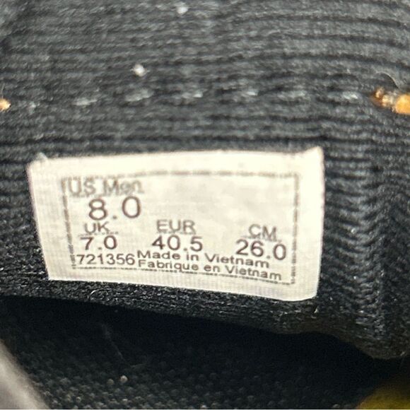 Vans Mens Off The Wall Gray Casual Skate Shoes Top Lace up Size 8 - Picture 7 of 8